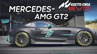 MERCEDES-AMG GT2 — это зверь 😮‍🔥 | Тяжелый, громкий и красивый | Assetto Corsa EVO