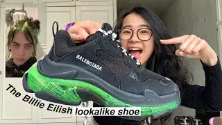 BALENCIAGA TRIPLE S CLEAR SOLE HONEST REVIEW. this shoe looks like Billie Eilish ngl