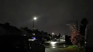 STORM BELLA IN UK 1am NIGHT