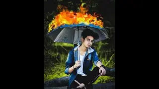 Fire Photo Editing Tutorial in Picsart  !! Picsart Photo Editing
