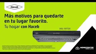 M&aacute;s motivos para quedarte en tu lugar favorito. Tu hogar con Haceb.