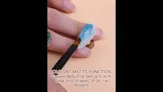 9pcs amber nail brush