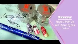 Moyra 3D Art Gel & Nail Artisan Fine Art Brush Review