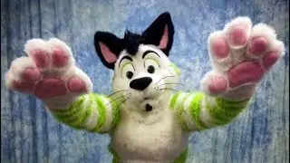Fibre Kitty BossHoss Word Up (Furry)