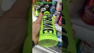 Lemon lime Prime#lemonlime #drinkprime #primehydration #ksiprime #like #subscribe