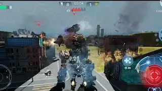 Wr Robots ass slapping OX MINOS BRAWLER gameplay 12 kills