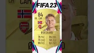 Martin &Oslash;degaard - Fifa Card Evolution ( Fifa 19 - Fc24) #shorts #football #fifa #fc24