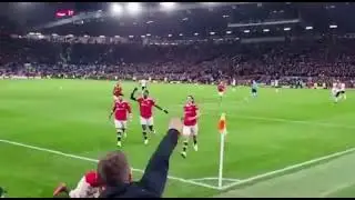 Fans goes Crazy after Manchester United s Comback