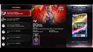 Easy Kurt Angle Birthday Bash Live Event Guide - WWE 2K25 MyFaction