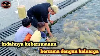 indahnya kebersamaan bersama keluarga kecil ku ~mancing mania~baselini banana fishing~mancing ambyar