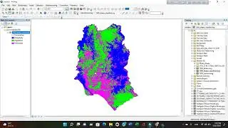 Map Layout Designing of Classified Image using ArcMap 10.8
