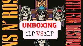 Unboxing: Guns N' Roses Appetite For Destruction / wersja 1 LP oraz 2 LP /