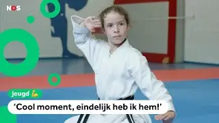 Deania is de jongste ooit met een zwarte band in karate