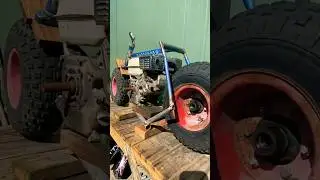 DIY Mini Bike Build Pt1         #predator212 #minibike #diy #212cc #custom #fyp #fypシ #automobile