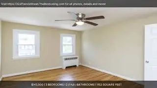 322 Francis Street, Drexel Hill, Pa Presented by Christon Cuspud.