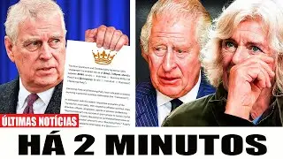 Palácio de Buckingham abalado enquanto o príncipe Andrew lê o testamento final da falecida rainha