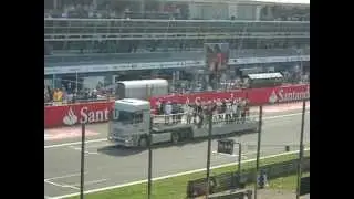 Formula 1 Grand Prix Italy 2012 - F1 drivers track parade