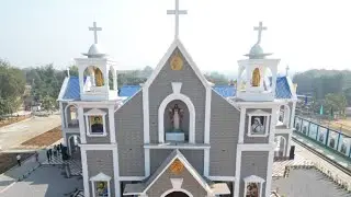 LIVE: Blessing of St. John Paul II Parish Church, Baijalbari, Tripura