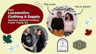 These AMAZING Canadian Made, West Coast Swag! Locomotive Clothing & Supply.