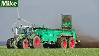 2019 | Manure Spreading | Fendt 720's + Tebbe | Van het Goor | Mest strooien | Biddinghuizen | NL.