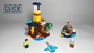 Lego Creator 31118 - Surfer Beach House (Lighthouse) Speed Build