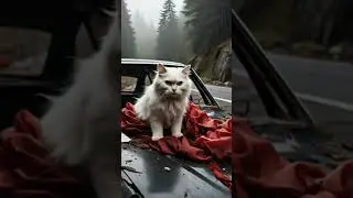 #cat #shortsfeed #cuteanimal #bilibili #cutepet #catdriving #cataccident