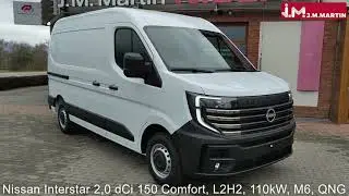 Nissan Interstar 2,0 dCi 150 Comfort, L2H2, 110kW, M6, QNG