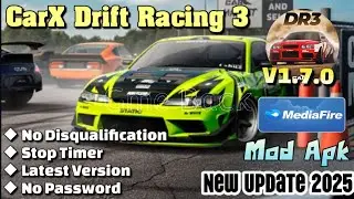 CarX Drift Racing 3 | v1.7.0 | Mod Apk | No Disqualification Stop Time | Gameplay