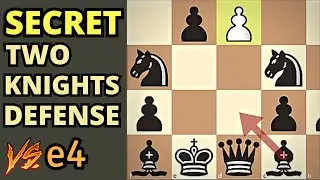 Uncommon Two Knights Defense Against e4 😮😮