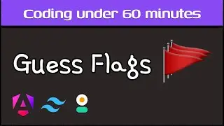 Can Ex-Googler make Country Flag Guessing game under 60 minutes? Angular 18
