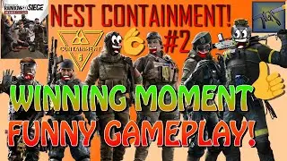 Nest Containment Event! Gameplay Funny Moments!😂 Part-2 | Top Winning Moments!😱| R6 SoloQ | ROGS