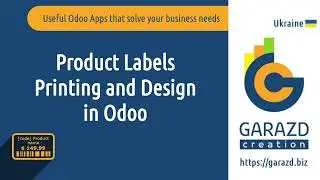 Odoo Product Label Builder - Design and print your own label templates | Odoo Barcode Label Editor