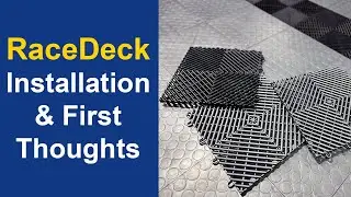 RaceDeck Garage Flooring Installation and First Impressions