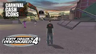 Tony Hawk's Pro Skater 4 (PS2) - Carnival: Cash Icons