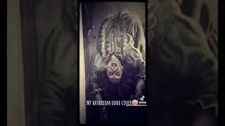 The exorcist/door cover/Spirit Halloween