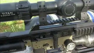 FX IMPACT M3, SLUG TEST, LINER A AND 31GRAIN INFERNO @ 1005FPS. MILLRAD TARGET LENGTH CALCULATIONS.