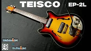 Teisco  / アルミ製のピックガードを自作で製作しました / TEISCO EP-2L