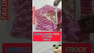 #Yt shorts,#Tailor devi T.T.C.,#Umbrella model frock stitching part:10,#Tailoring class,