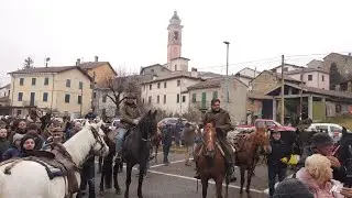 In giro per la Val Borbera alla festa di Sant'Antonio con i cavalli per ben tre benedizioni animali.