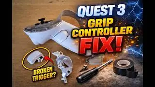 Quest 3 broken grip button replacement
