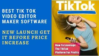 DFY software  Creation of  viral video for Tik Tok - VideoTik Demo-
