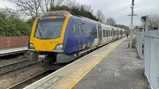 Northern trains 195019 1L68 Lincoln to Leeds calls at platform 2 14;45 Lea Road 18/2/2026