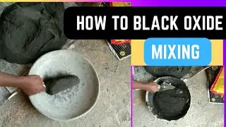 Black oxide mixing