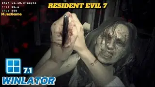 Winlator - Gameplay Resident Evil 7 Gold Edition - Windows