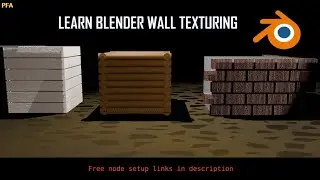 Learn beginner  wall modelling and texturing