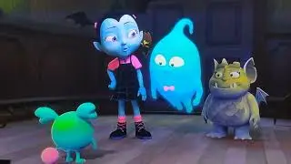 Vampirina Cuddle Monster Opening Scene + Scary Good Song 