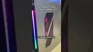 You Won't Believe These Crazy PC Cases From Computex 2025! #shorts
