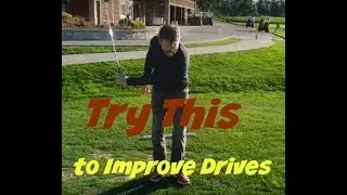 Left arm only practice swings to improve your drives