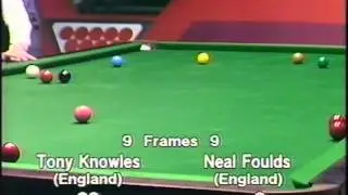 Tony Knowles 1986 Embassy World Championship