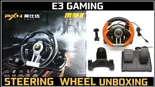 PXN STEERING WHEEL SIMULATION SETUP UNBOXING TAMIL